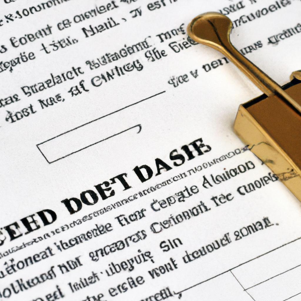 Navigating​ the ‍Process of Requesting a Copy of ​Deed